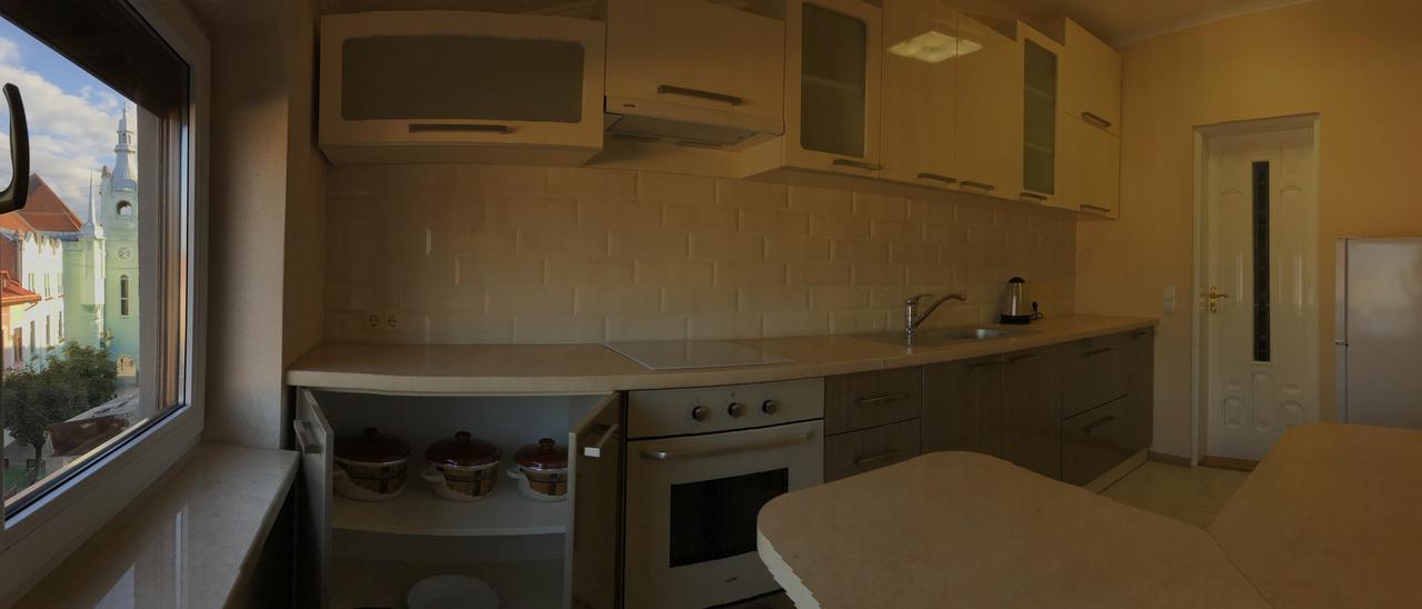 Panoramic View Top Floor Apartment In The City Center Μουκάτσεβο Εξωτερικό φωτογραφία